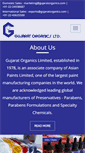 Mobile Screenshot of gujaratorganics.com